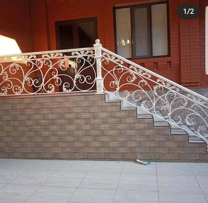 Перила лестнице навес козырёк