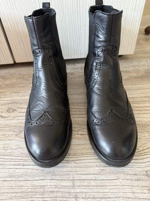 Боти естествена кожа