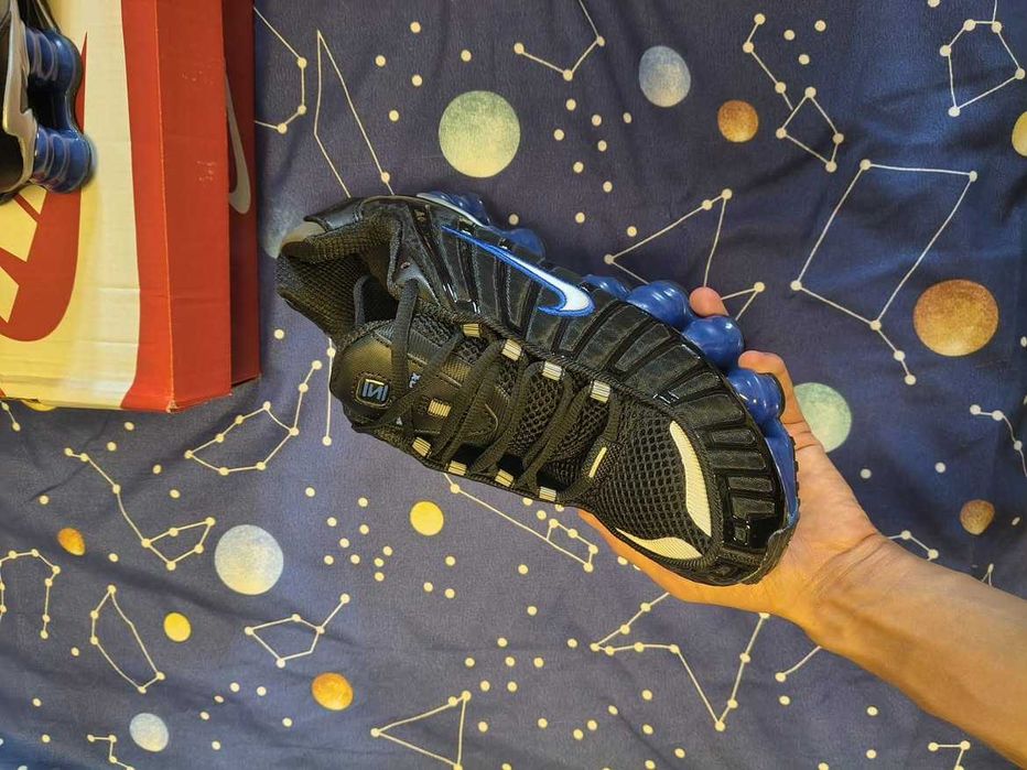 Nike Shox TL Negru-Albastru (43) FULLBOX | Livrare rapida cu verificare