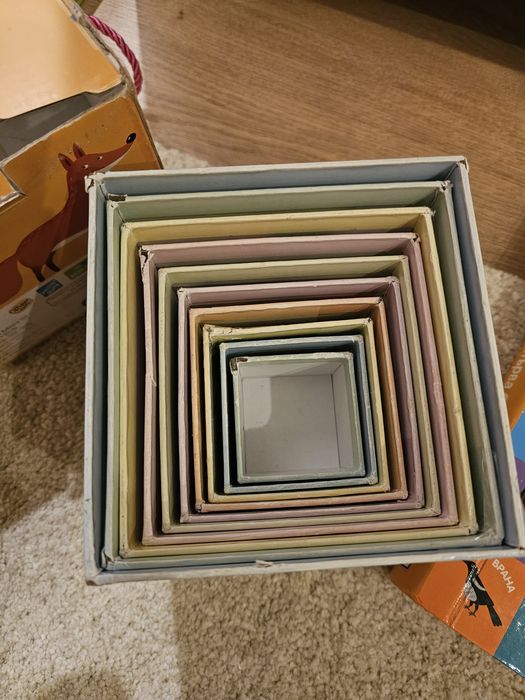 Лот Моята първа библиотека + Кула от кубчета *със забележки*