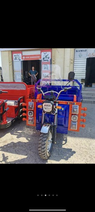 Электр юк мотоцикл, трицикл, Electrik yuk motorcycle!  Электр