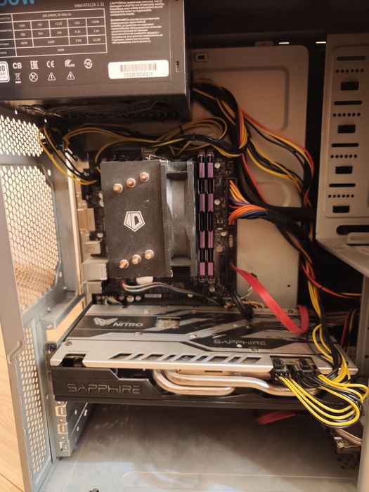 I3 9100f RX580 8GB 16gb ОЗУ