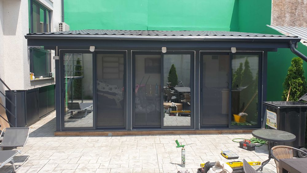 Tamplarie PVC,glisante aluminiu,plase insecte