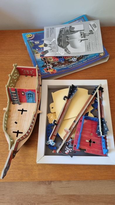 Къща и кораб 3D за сглобяване