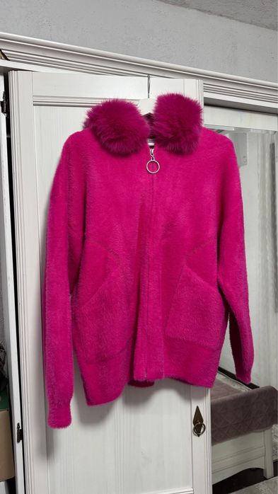 Дамска Розово яке размер м