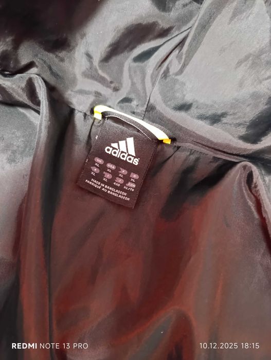 ''ADIDAS''оригинално мъжко пухено яке ХХЛ размер