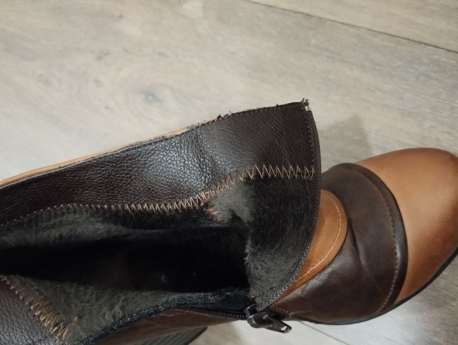 Дамски кожени боти 38 номер