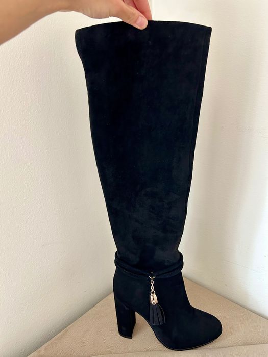 Ботуши от естествен велур - номер 37