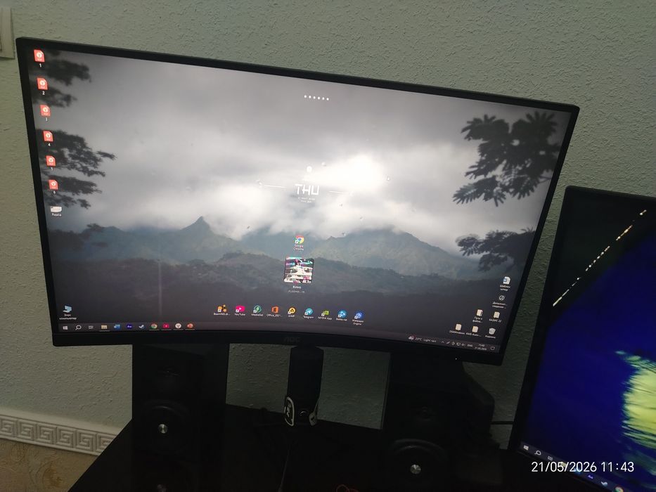 Продаю монитор Aoc fullhd 1920x1080 27 дюймов 280 герц