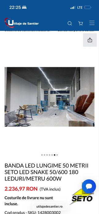 Banda led Seto led snake 50m