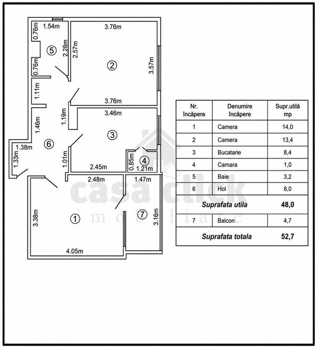 Apartament 2 camere Mazepa 1 | Lângă bănci și Faleza Dunării
