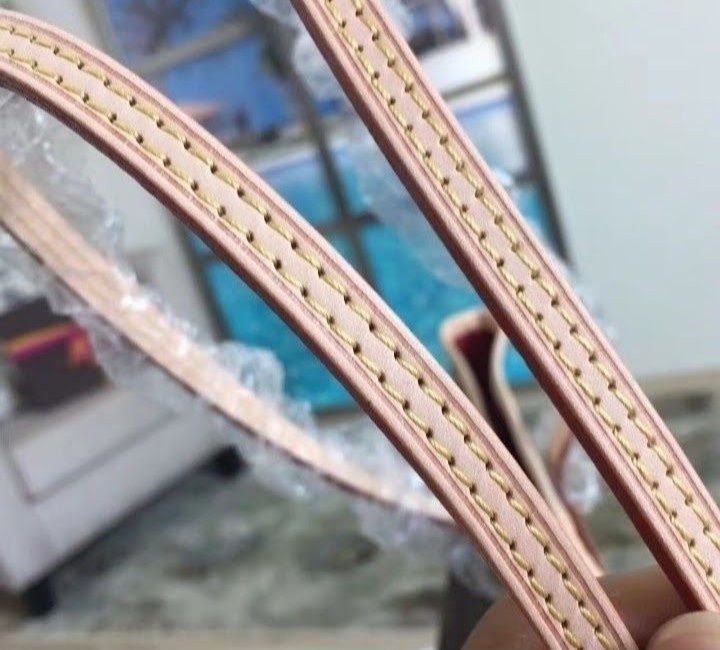 Geanta piele naturala,model Neverfull,saculet,factura,card,eticheta