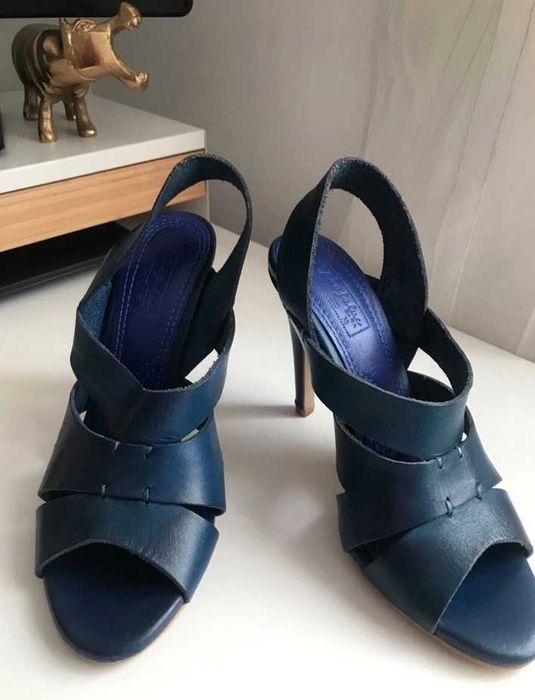 Дамски сандали от ZARA, размер 38, изработени от естествена кожа
