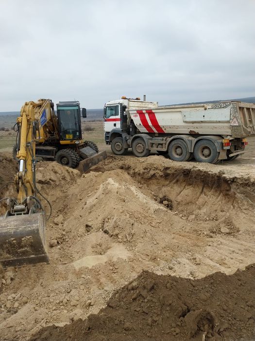 Închiriere excavatoare, vole, bobcat, mini excavatoare.