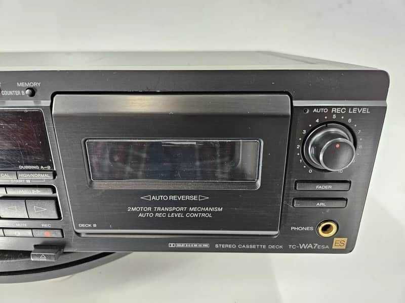 Sony TC-WA7ESA ES Series Dual Cassette Tape Deck