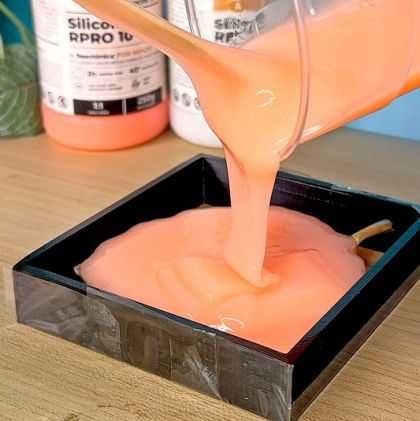 No bubble Нетоксичен течен силикон за леене на молдове/калъпи