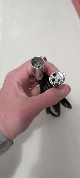 Cablu de microfon 3 pini mufă mamă tată