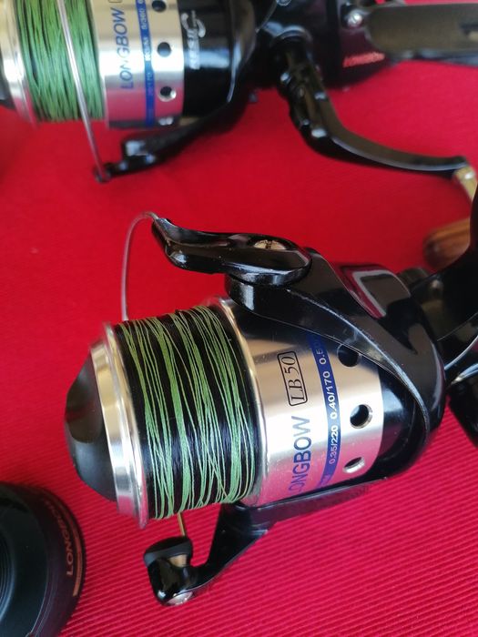 Mulinete Okuma Longbow LB 50 - LB 60 cu tamburi de rezerva