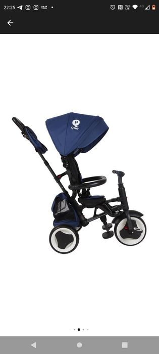 Vând Tricicleta pliabila QPlay Rito+, Albastru