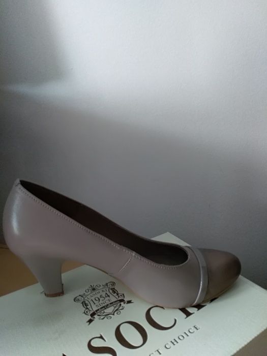 pantofi din piele mar 38.5 LASOCKI