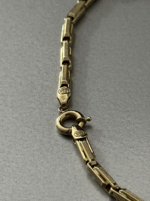 Lant De Aur + Cruce 14K 15,36g