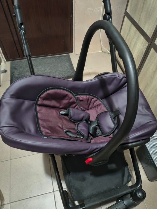 Carut Krausman Rider  3 in 1, in stare foarte buna, sistem pliere