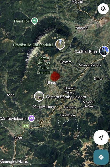 Teren de vânzare în mediul rural, acces asfaltat