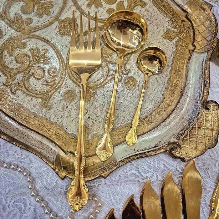 Позлатени прибори Solingen 23/24 карата