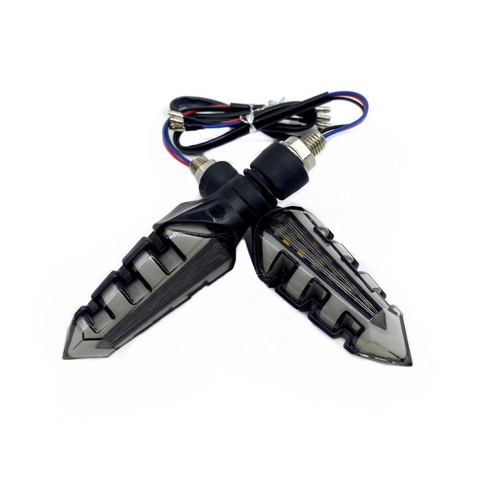 Мигач за Мотоциклет LED Бягащ+Дневна R268