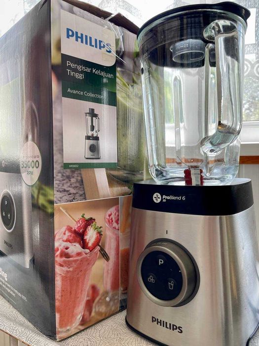 Блендер вертикальный мощный Philips pro blend 6