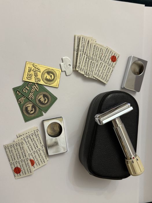 Ultra rar! Aparat de ras Apollo Mikron Solingen Germany. NOS.