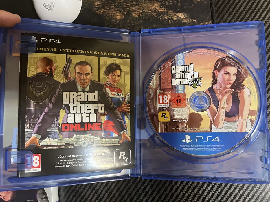 Продам диск GTA 5 PA