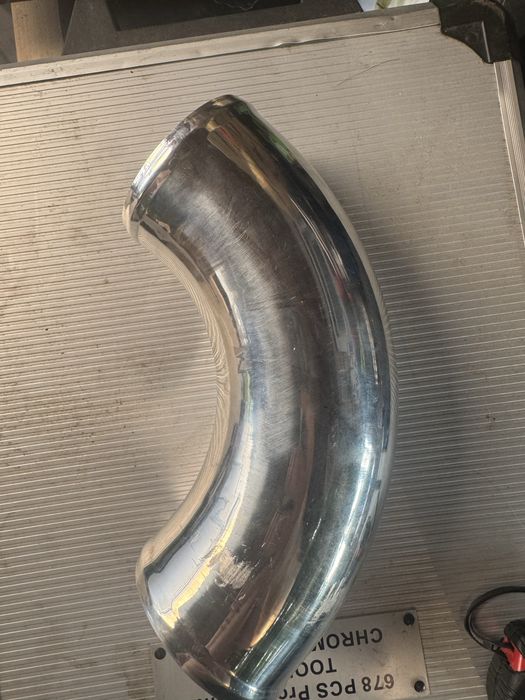 Filtru ramair proram 90 mm si cot la 90 aluminiu