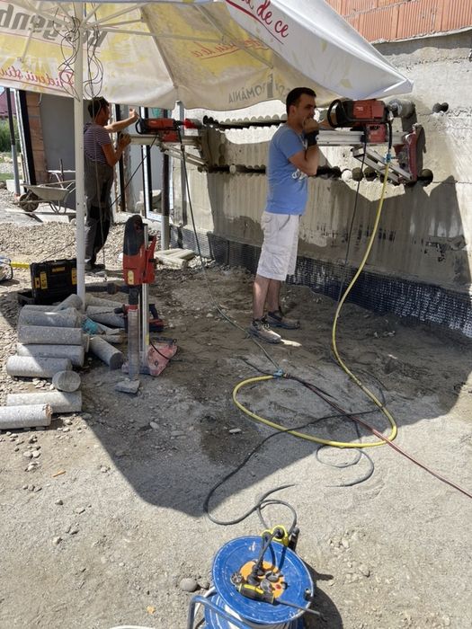 Carotare gauri hote centrale zidarie beton armat