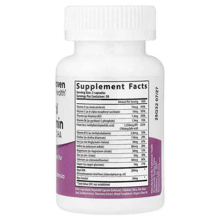 Fairhaven Health Prenatal Multivitamin мультивитаминный комплекс