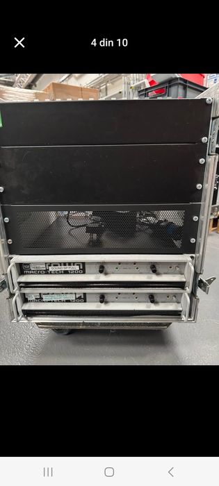 Amplificatoare Crown macroteck 1200 și mixer yamaha