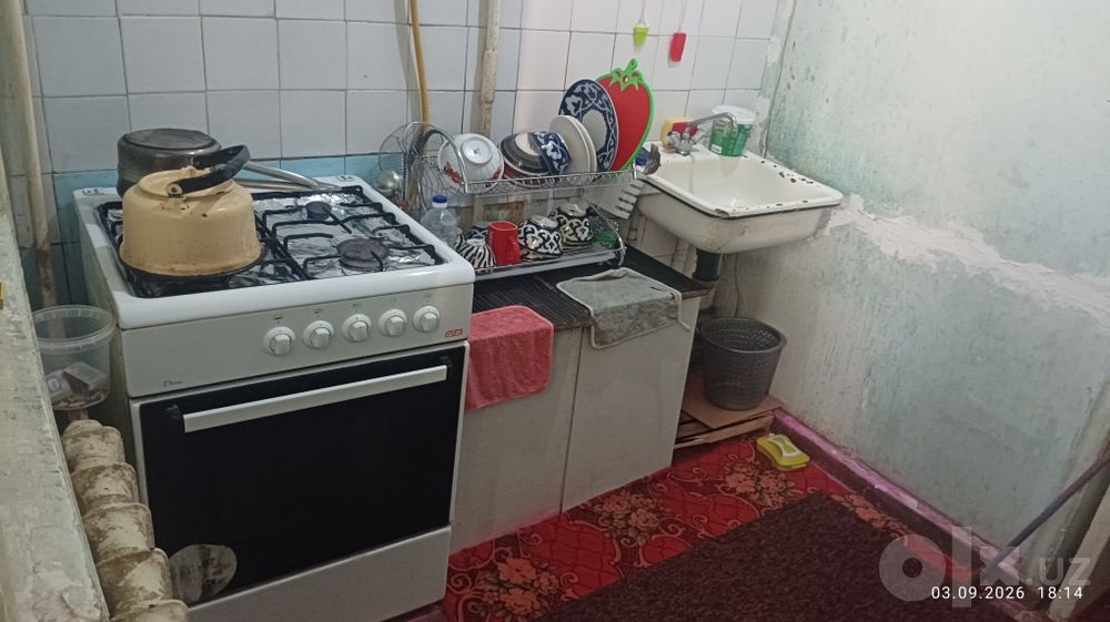 Qizlarga va ishlaydigan ayollarga 2 xonalik kvartira ijaraga beriladi