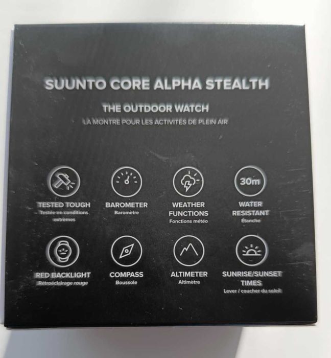 Ceas Suunto Core Alpha Stealth