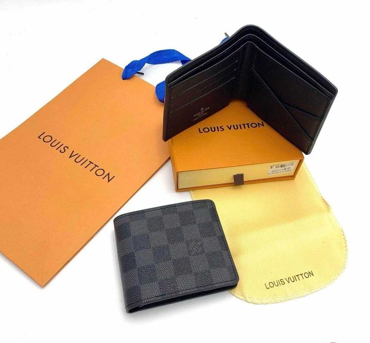 Portofel Louis Vuitton Monogram LV, din Piele Texturată