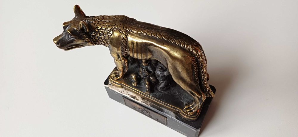 Scluptură bronz 'Romulus și Remus' C.O.N.i.