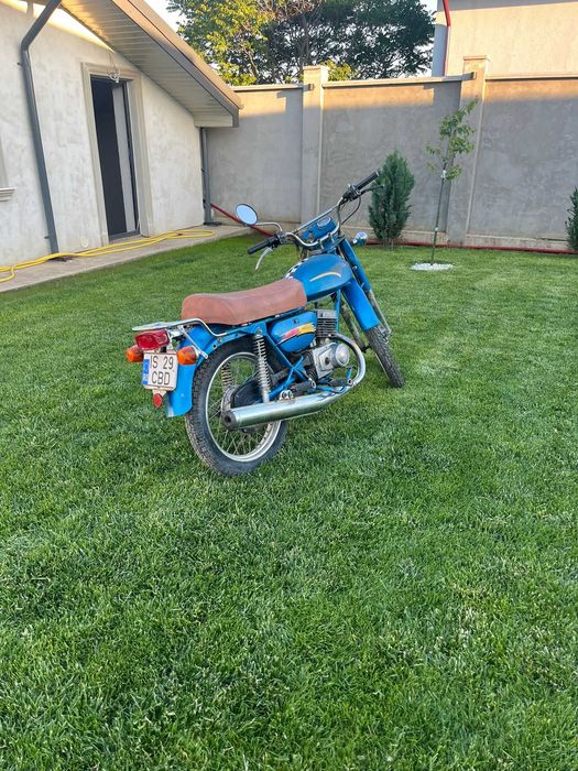 Motocicleta Minsk 125, inmatriculata