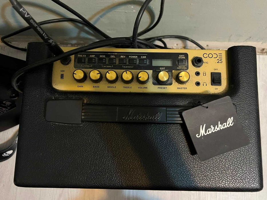 Электрогитара Jackson CTJ + комбик Marshall Code 25