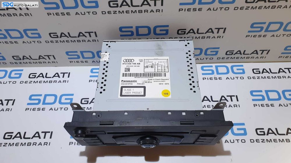 Unitate Radio CD Player Media Audi Q5 2009 - 2012 Cod 8T2035195AB [L5573]