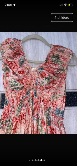 Rochie matase  vara  Made  by India
