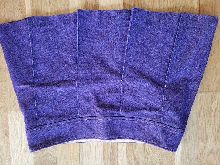 Fusta blug mov L 40-42