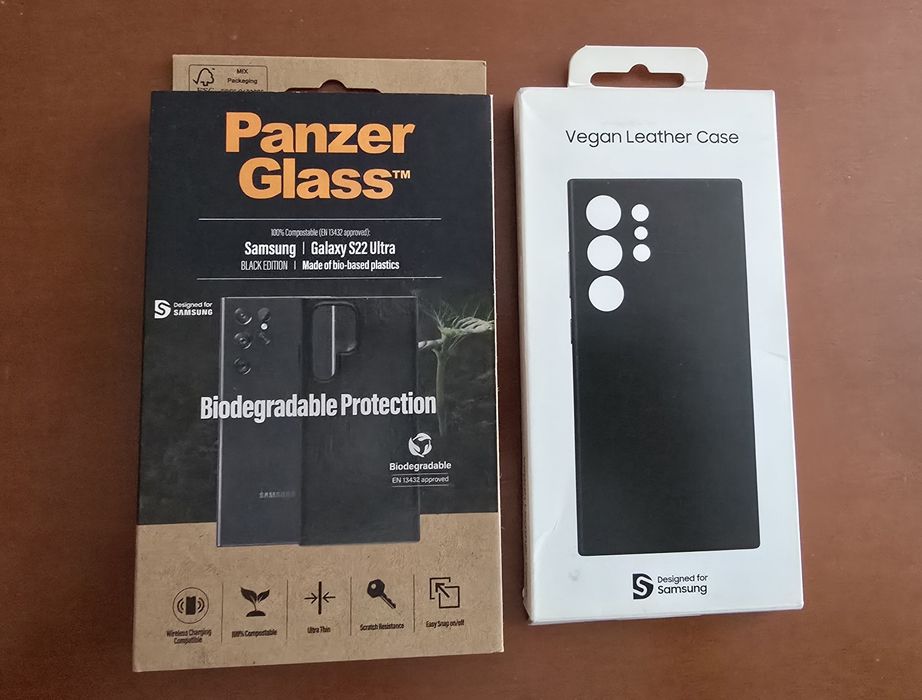 Два кейса за samsung galaxy S22 Ultra