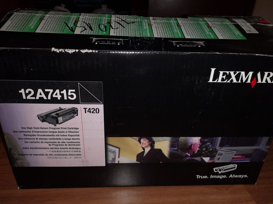 Toner Lexmark 12A7415 Negru