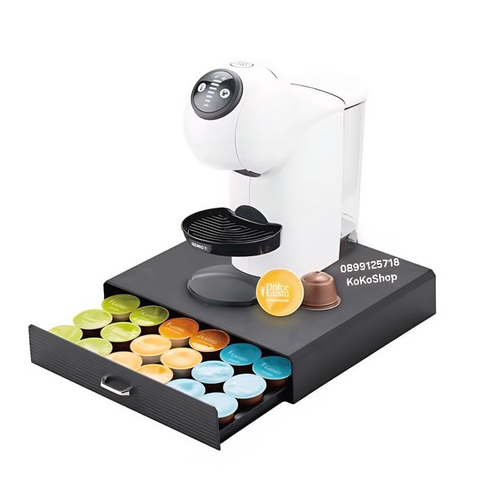 Кутия за капсули Dolce Gusto – органайзер + поставка за кафе машина