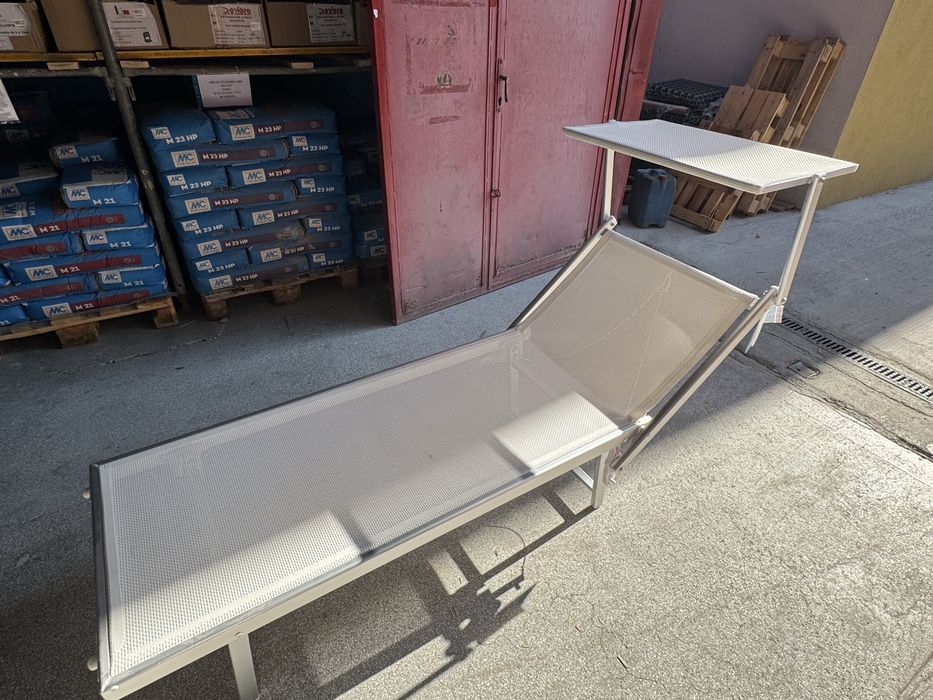 sezlong premium aluminiu profesional