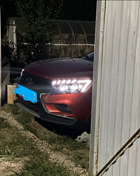 Фара Лада веста лед тюнинг